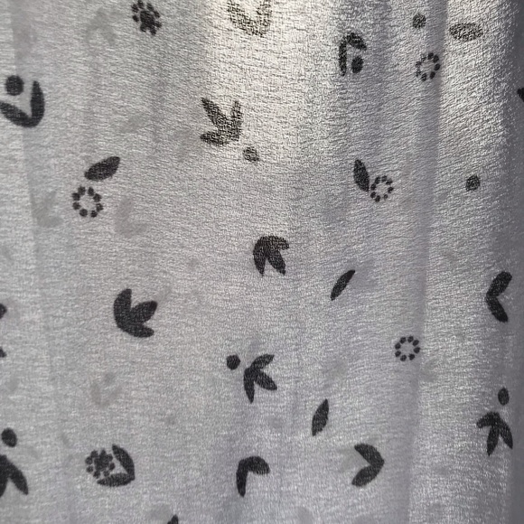 Free People Blue Patterned Blouse - Picture 6 of 6